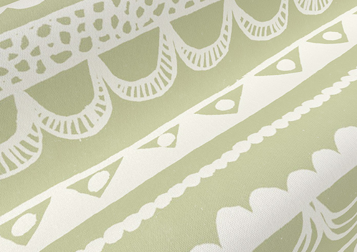 Bohemian, Sage - Made to Measure Curtains - Image 4